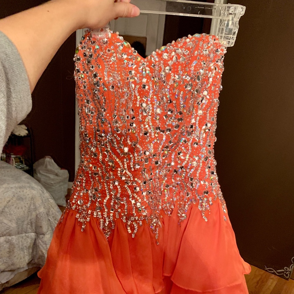 Short Quince/ Sweet 16/ Homecoming Dress